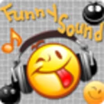 funny sound android application logo